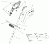 Toro 51332 - 12" Electric Trimmer, 2000 (200000001-200999999) Ersatzteile HANDLE ASSEMBLY