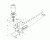Toro 51730 - Hedge Trimmer, 1991 (1000001-1999999) Ersatzteile GEAR BOX AND BLADE ASSEMBLY