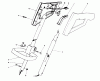 Toro 51325 (1100) - 1100 Electric Trimmer, 1992 (2000001-2999999) Ersatzteile HANDLE ASSEMBLY