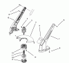 Toro 51326 - 12" Electric Trimmer, 1994 (49000001-49999999) Ersatzteile MOTOR & HOUSING ASSEMBLY