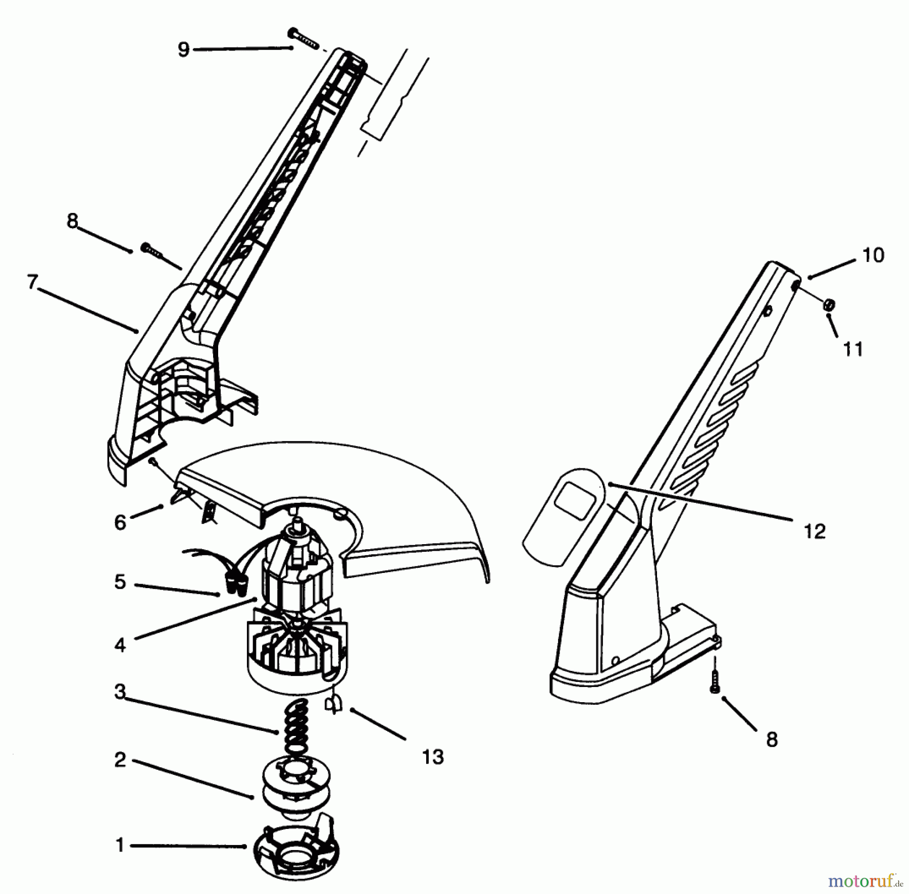 Toro Neu Trimmers, String/Brush 51326 - Toro 12