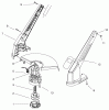 Toro 51326 - 12" Electric Trimmer, 1997 (790000001-799999999) Ersatzteile MOTOR & HOUSING ASSEMBLY