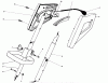 Toro 51328 (1100) - 1100 Electric Trimmer, 1990 (0000001-0999999) Ersatzteile HANDLE ASSEMBLY