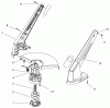 Toro 51332 - 12" Electric Trimmer, 1997 (79000001-79999999) Ersatzteile MOTOR & HOUSING ASSEMBLY