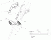 Toro 51350 - 14" Electric Trimmer/Edger, 2000 (200000001-200999999) Ersatzteile HANDLE ASSEMBLY