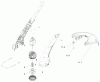 Toro 51352 - 12" Trim and Edge Electric Trimmer, 2009 (290000001-290999999) Ersatzteile SPOOL AND SHIELD ASSEMBLY