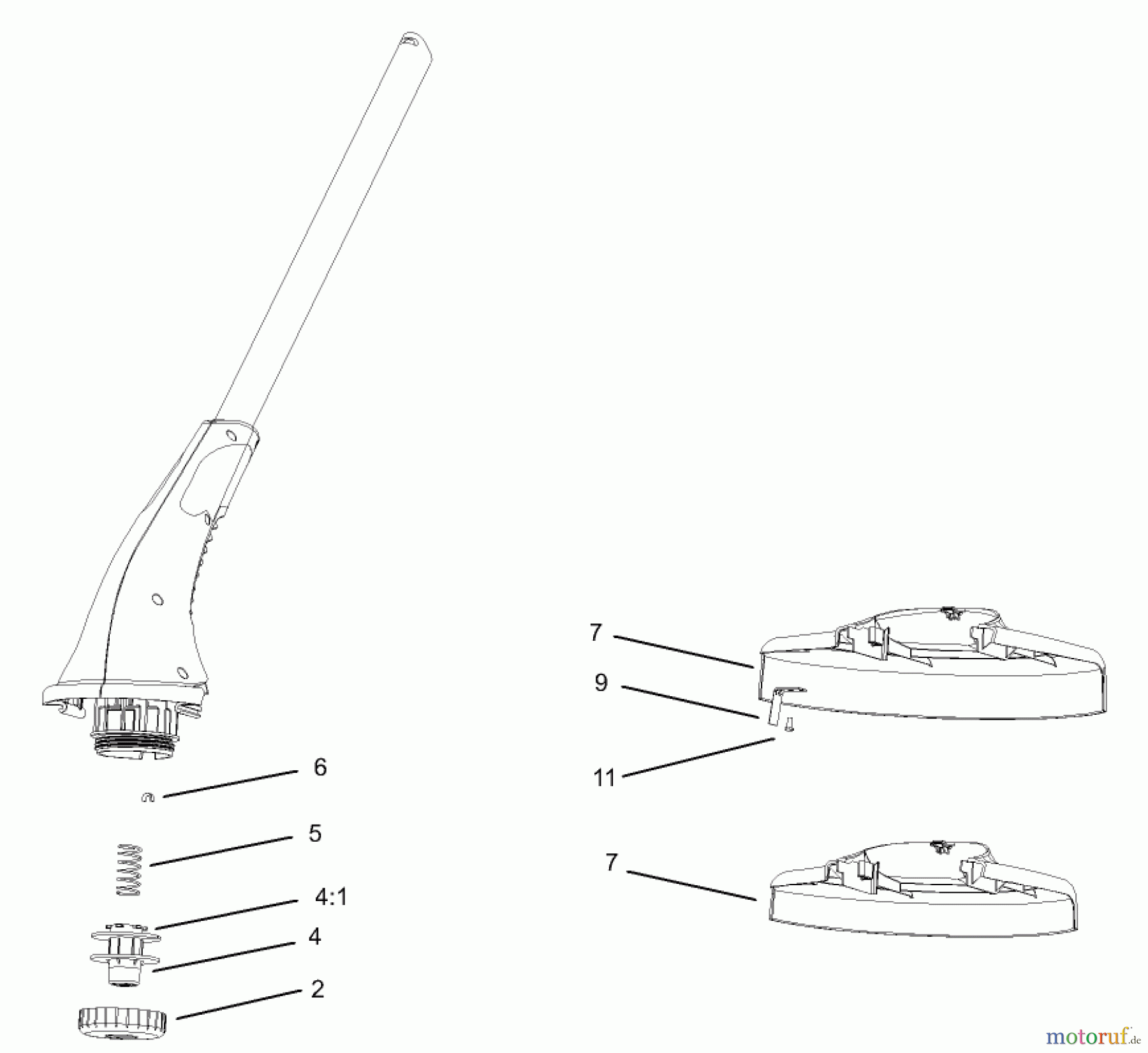 Toro Neu Trimmers, String/Brush 51355 - Toro 12