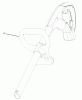 Toro 51357 - 15" Trim and Edge Electric Trimmer, 2004 (240000001-240999999) Ersatzteile HANDLE AND TUBE ASSEMBLY