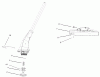 Toro 51357 - 15" Trim and Edge Electric Trimmer, 2004 (240000001-240999999) Ersatzteile MOTOR AND CUTTING SHIELD ASSEMBLY