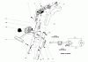 Toro 51400 (1200) - 1200 Electric Trimmer, 1978 (8007610-8999999) Ersatzteile HANDLE ASSEMBLY
