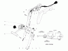Toro 51415 (1200) - 1200 Electric Trimmer, 1981 (1000001-1999999) Ersatzteile HANDLE ASSEMBLY