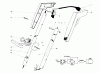 Toro 51430 (1210) - 1210 Electric Trimmer, 1987 (7000001-7999999) Ersatzteile HANDLE ASSEMBLY