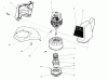 Toro 51440 (1410) - 1410 Electric Trimmer, 1988 (8000001-8999999) Ersatzteile HOUSING ASSEMBLY