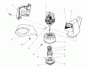 Toro 51440 (1410) - 1410 Electric Trimmer, 1989 (9000001-9999999) Ersatzteile HOUSING ASSEMBLY