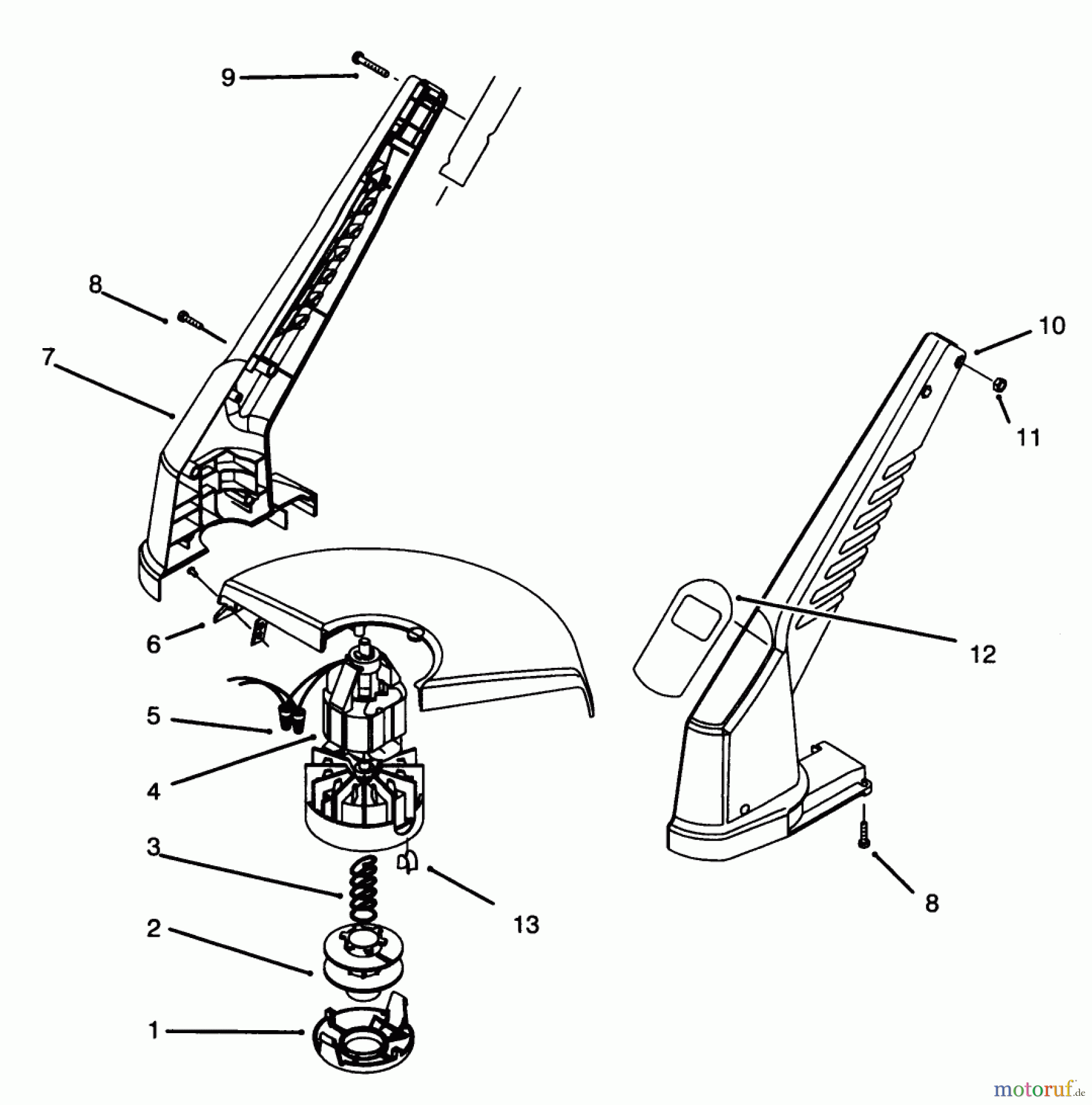 Toro Neu Trimmers, String/Brush 51443 - Toro 14