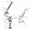 Toro 51447 - 14" Electric Trimmer, 1995 (59000001-59999999) Ersatzteile MOTOR & HOUSING ASSEMBLY
