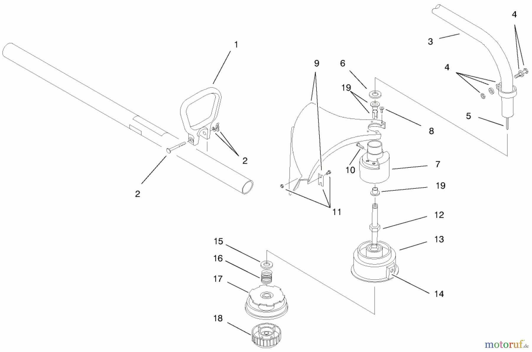  Toro Neu Trimmers, String/Brush 51450 - Toro 15