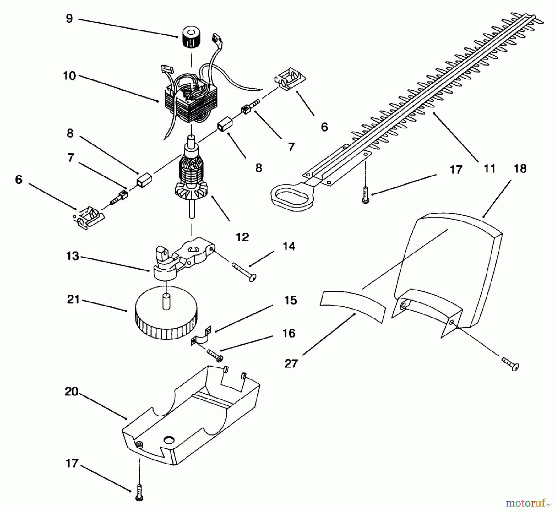 Toro Neu Hedge Trimmers 51815 - Toro 20