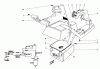 Toro 51512 - Cordless Trimmer, 1985 (5000001-5999999) Ersatzteile UPPER CASE ASSEMBLY