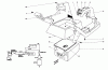 Toro 51512C - Cordless Trimmer, 1986 (6000001-6999999) Ersatzteile UPPER CASE ASSEMBLY