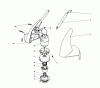 Toro 51550 - Cordless Trimmer, 1979 (9000001-9103640) Ersatzteile MOTOR HOUSING ASSEMBLY