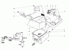 Toro 51555 (710) - 710 Electric Trimmer, 1988 (8000001-8999999) Ersatzteile UPPER CASE ASSEMBLY
