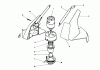 Toro 51556 - 7" Cordless Trimmer, 1992 (20000001-29999999) Ersatzteile MOTOR HOUSING ASSEMBLY