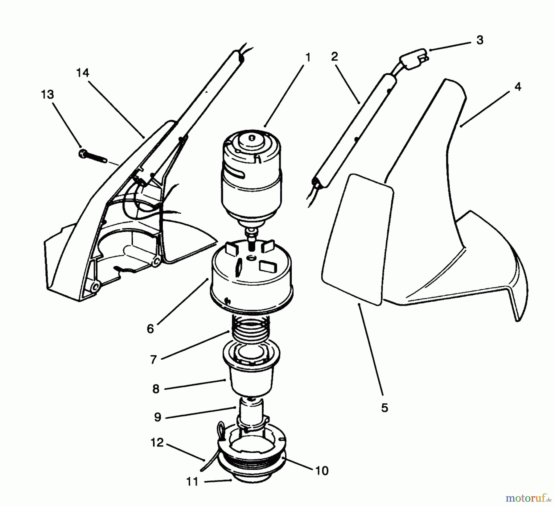 Toro Neu Trimmers, String/Brush 51556 - Toro 7