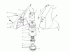 Toro 51560C (CL 710) - CL 710 Electric Trimmer, 1989 (9000001-9999999) Ersatzteile MOTOR HOUSING ASSEMBLY