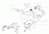 Toro 51561 (710) - 710 Electric Trimmer, 1991 (1000001-1999999) Ersatzteile UPPER CASE ASSEMBLY