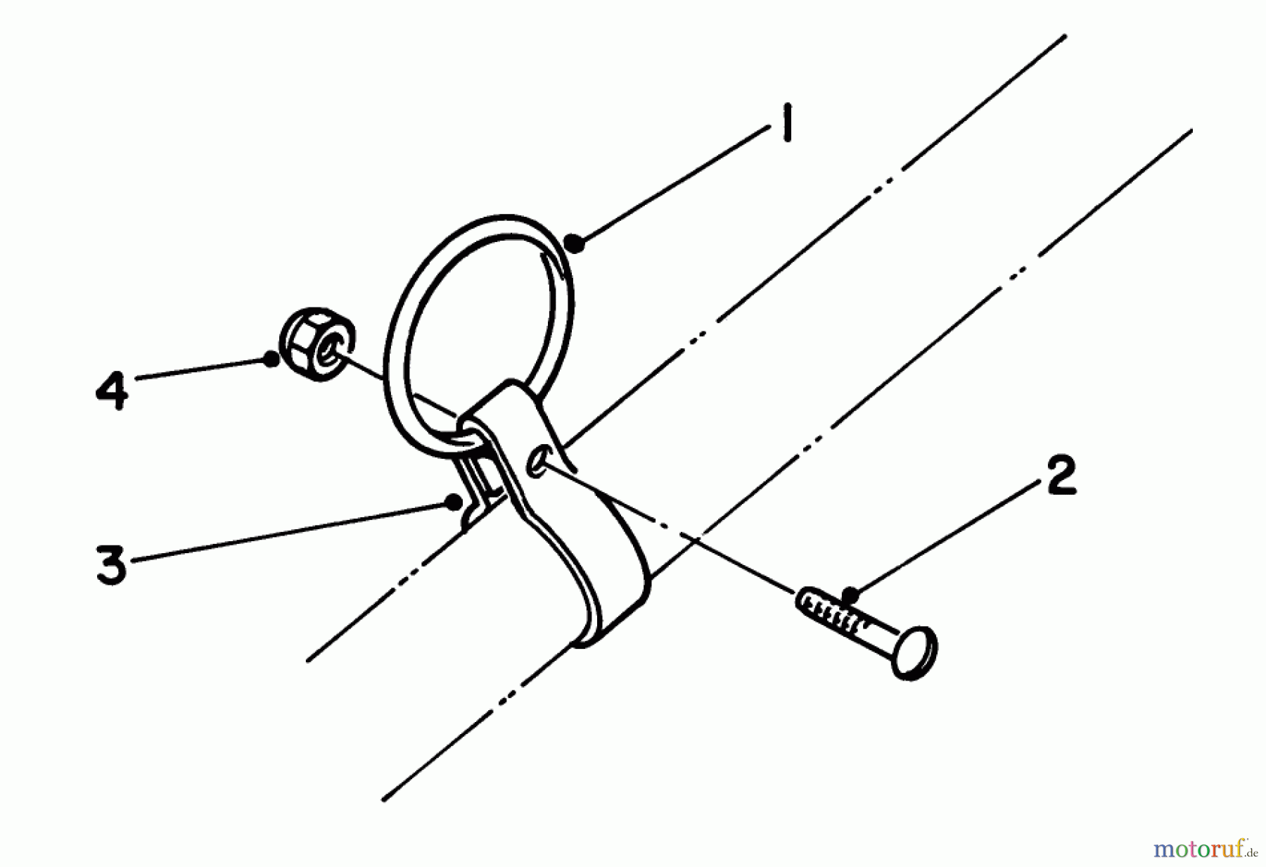  Toro Neu Trimmers, String/Brush 51603 (TC 300) - Toro TC 300 Gas Trimmer, 1983 (3000001-3999999) CLAMP & RING KIT NO. 46-2690 (OPTIONAL)