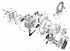 Toro 51603 (TC 300) - TC 300 Gas Trimmer, 1983 (3000001-3999999) Ersatzteile ENGINE ASSEMBLY