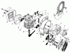 Toro 51604 (TC 400) - TC 400 Gas Trimmer, 1983 (3000001-3999999) Ersatzteile ENGINE ASSEMBLY