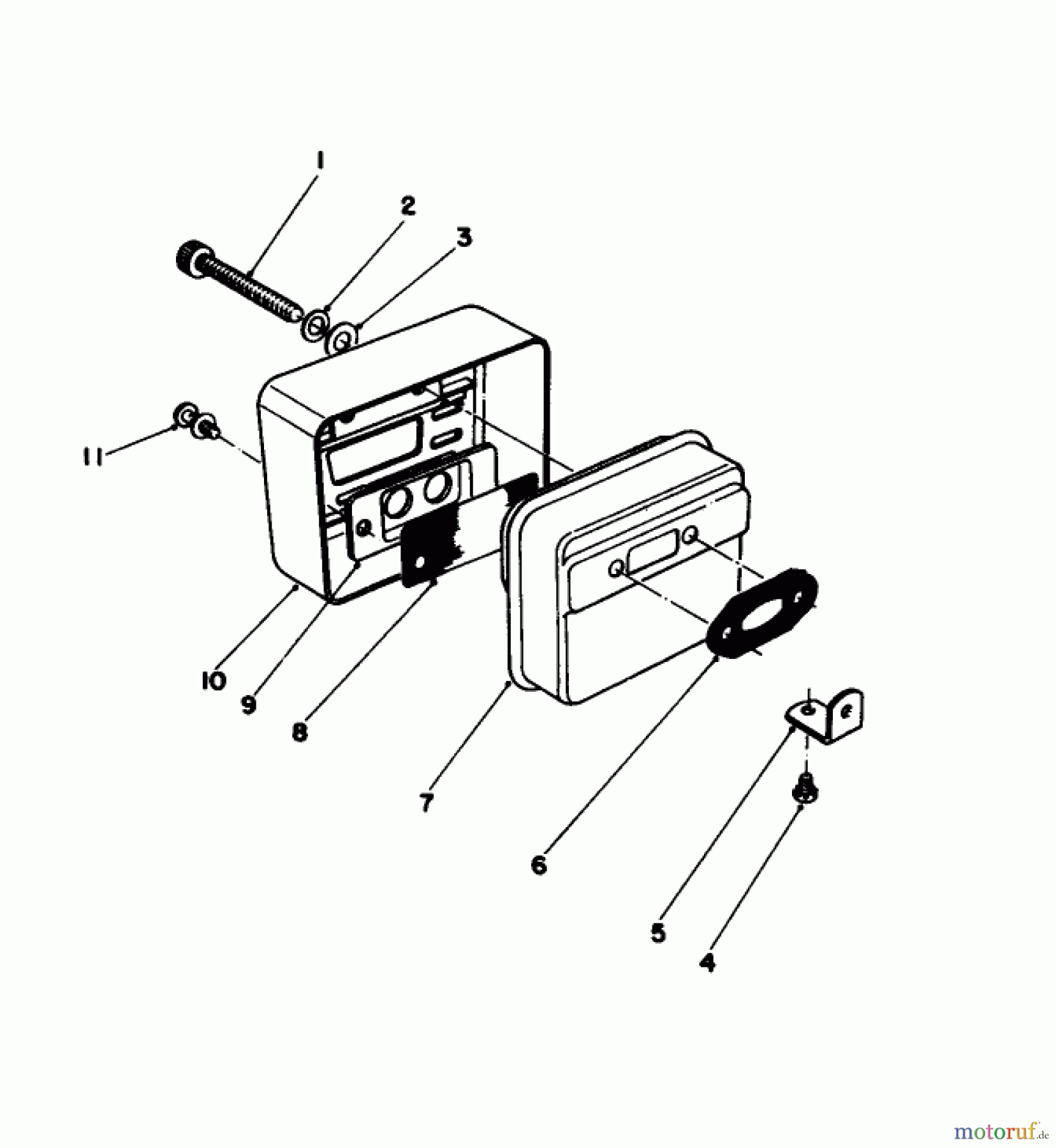  Toro Neu Trimmers, String/Brush 51604 (TC 400) - Toro TC 400 Gas Trimmer, 1983 (3000001-3999999) SPARK ARRESTER MUFFLER KIT NO. 45-2630
