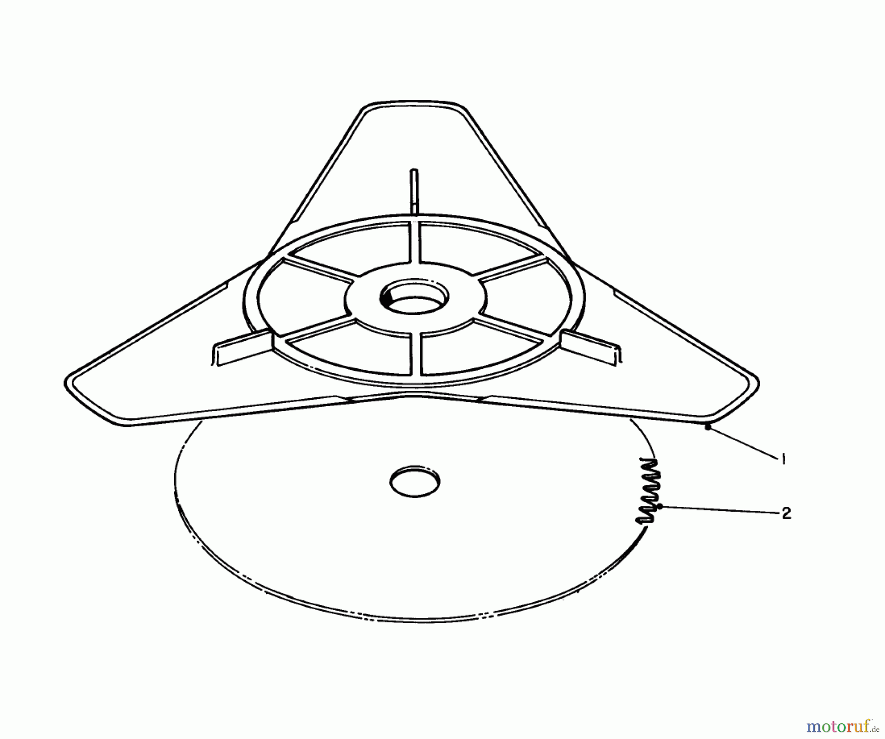  Toro Neu Trimmers, String/Brush 51607 (TC 700) - Toro TC 700 Gas Trimmer, 1983 (3000001-3999999) FLEX BLADE & 8