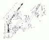 Toro 51607 (TC 700) - TC 700 Gas Trimmer, 1983 (3000001-3999999) Ersatzteile HANDLE ASSEMBLY