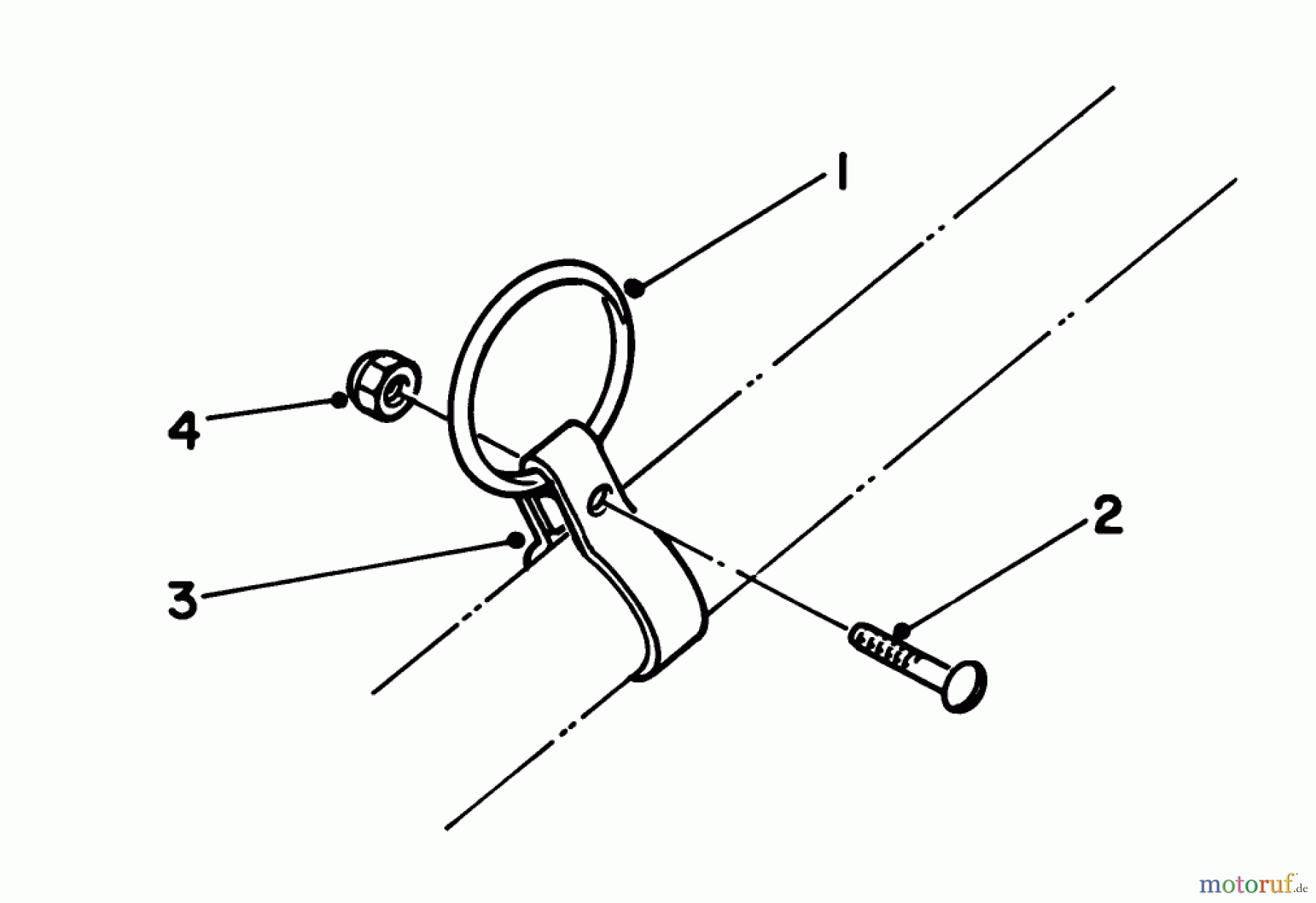 Toro Neu Trimmers, String/Brush 51607 (TC 700) - Toro TC 700 Gas Trimmer, 1984 (4000001-4999999) CLAMP & RING KIT NO. 46-2690 (OPTIONAL)