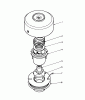 Toro 51608 (TC 800) - TC 800 Gas Trimmer, 1983 (3000001-3999999) Ersatzteile TAP & TRIM HEAD NO. 41-6220 (OPTIONAL)