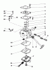 Toro 51608 (TC 800) - TC 800 Gas Trimmer, 1984 (4000001-4999999) Ersatzteile CARBURETOR ASSEMBLY