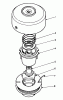 Toro 51608 (TC 800) - TC 800 Gas Trimmer, 1984 (4000001-4999999) Ersatzteile TAP & TRIM HEAD NO. 41-6220 (OPTIONAL)