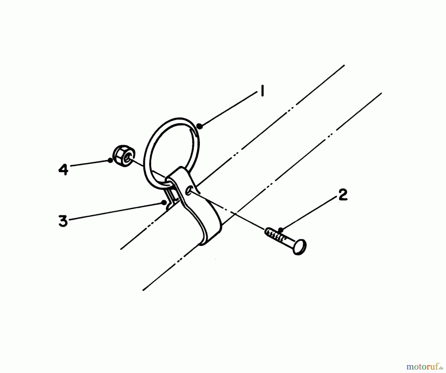 Toro Neu Trimmers, String/Brush 51613 (TC 350) - Toro TC 350 Gas Trimmer, 1984 (4000001-4999999) CLAMP & RING KIT NO. 46-2690 (OPTIONAL)