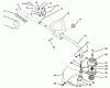 Toro 51638 - 28cc Curved Shaft Trimmer, 1995 (5900001-5999999) Ersatzteile HANDLE ASSEMBLY MODEL NO. 51620