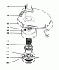 Toro 51625 - Gas Trimmer/Weeder, 1979 (9000001-9999999) Ersatzteile CUTTER HEAD ASSEMBLY