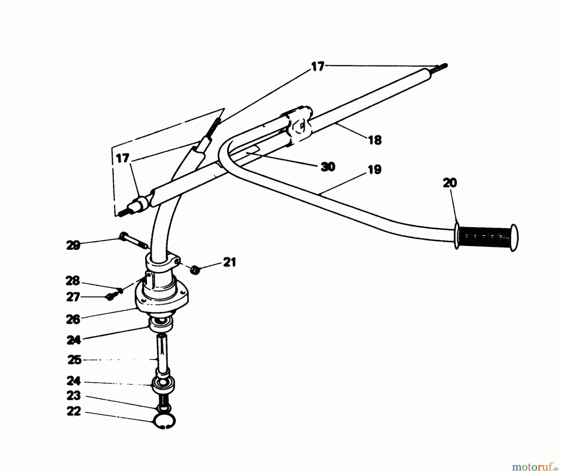 Toro Neu Trimmers, String/Brush 51625 - Toro Gas Trimmer/Weeder, 1979 (9000001-9999999) DRIVE SHAFT ASSEMBLY