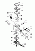 Toro 51625 - Gas Trimmer/Weeder, 1980 (0000001-0999999) Ersatzteile CARBURETOR ASSEMBLY