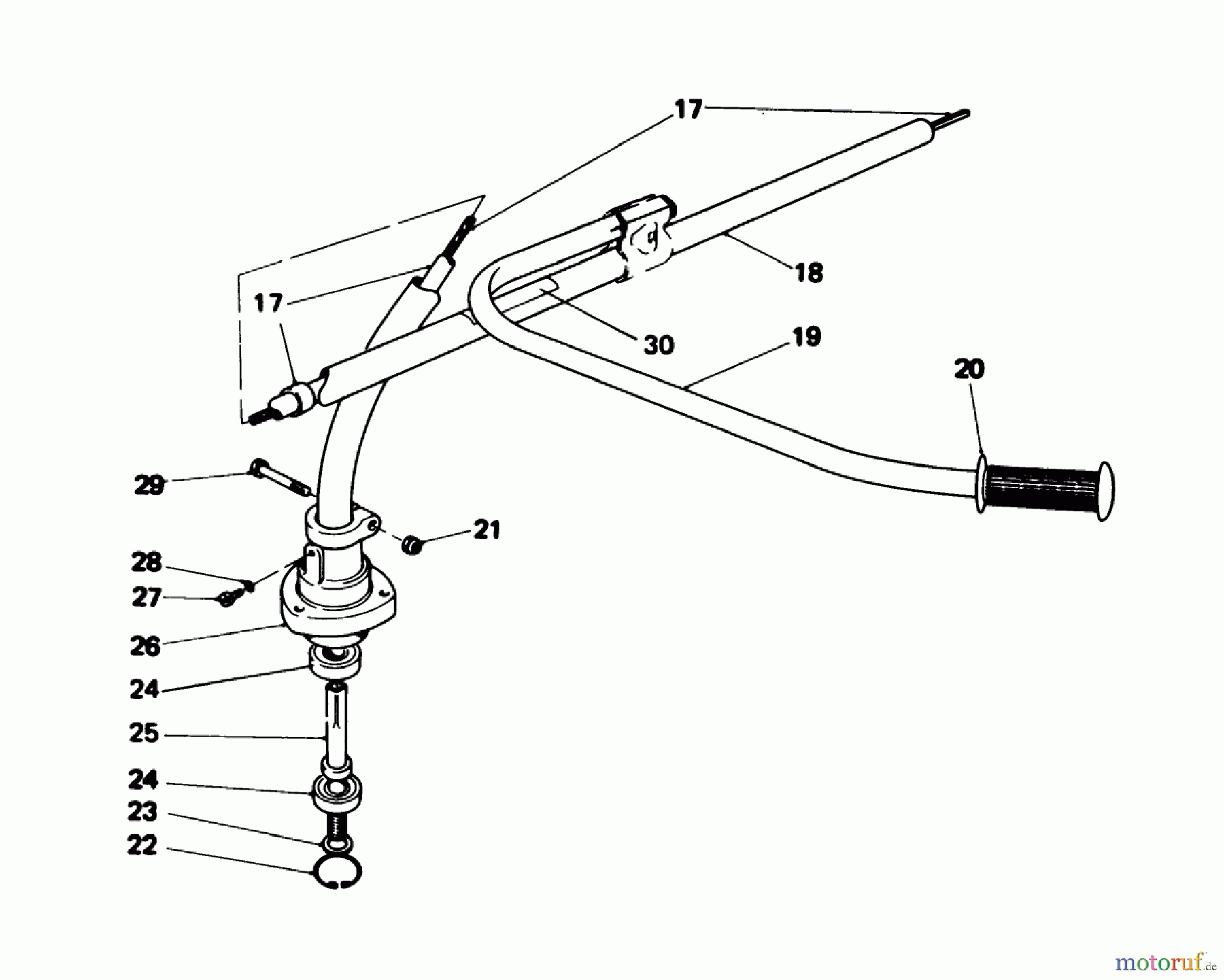 Toro Neu Trimmers, String/Brush 51625 - Toro Gas Trimmer/Weeder, 1980 (0000001-0999999) DRIVE SHAFT
