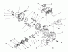 Toro 51637 (TC 2010) - TC 2010 Gas Trimmer, 1991 (1000001-1999999) Ersatzteile ENGINE ASSEMBLY #1