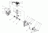 Toro 51637 (TC 2010) - TC 2010 Gas Trimmer, 1991 (1000001-1999999) Ersatzteile ENGINE ASSEMBLY #2