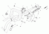 Toro 51637 (TC 2010) - TC 2010 Gas Trimmer, 1991 (1000001-1999999) Ersatzteile HANDLE ASSEMBLY
