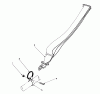 Toro 51637 (TC 2010) - TC 2010 Gas Trimmer, 1991 (1000001-1999999) Ersatzteile SHOULDER HARNESS (OPTIONAL)